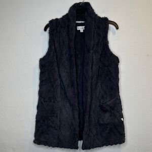 Koolaburra Navy Blue Fuzzy Vest Size XS‎ Super Soft!